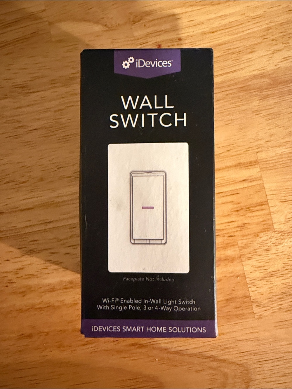 Wall Switch - White Wi‑Fi Enabled In‑Wall Smart Switch